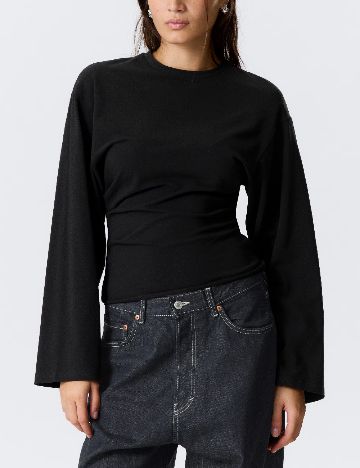 Camasa Weekday, negru