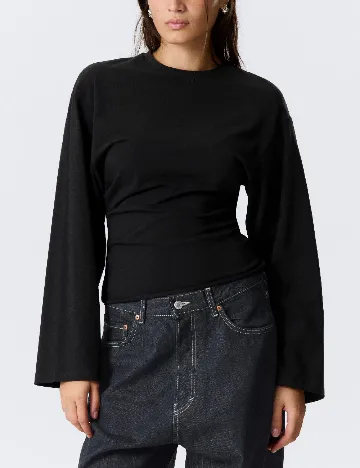 Camasa Weekday, negru