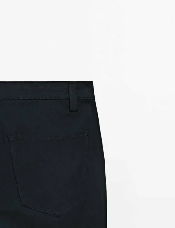 Pantaloni Massimo Dutti, bleumarin inchis