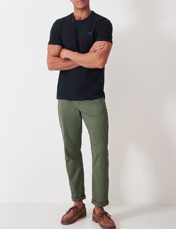 Pantaloni Crew Clothing Company, verde