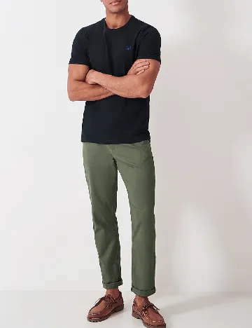 Pantaloni Crew Clothing Company, verde