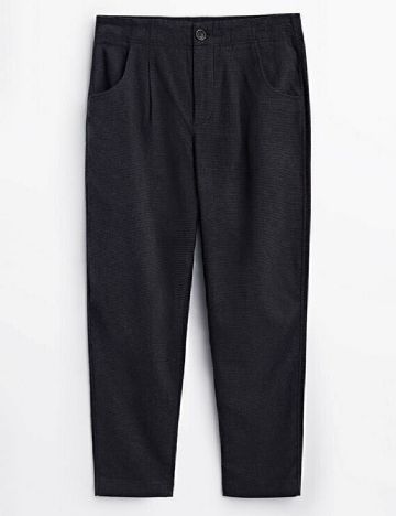 Pantaloni Massimo Dutti, bleumarin inchis