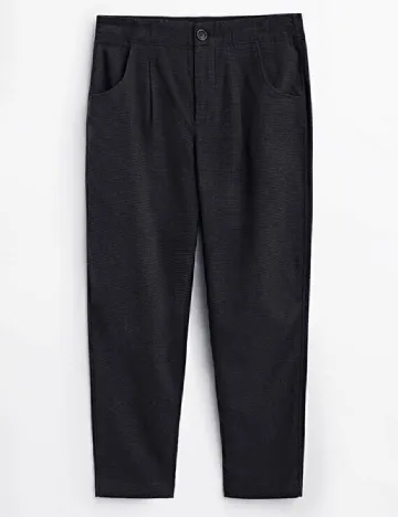 Pantaloni Massimo Dutti, bleumarin inchis