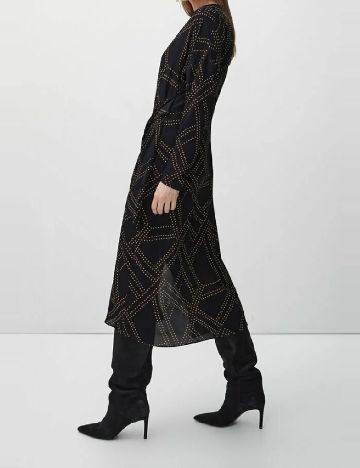 Rochie medie Massimo Dutti, bleumarin