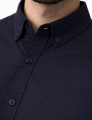 Camasa Bershka, bleumarin