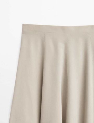 Fusta Massimo Dutti, bej