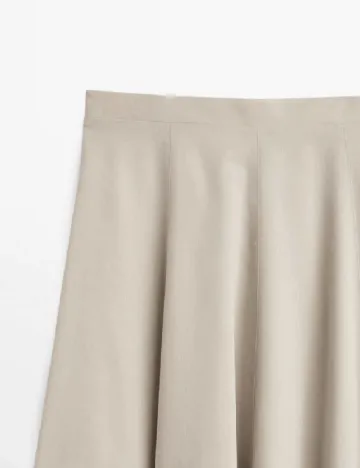 Fusta Massimo Dutti, bej