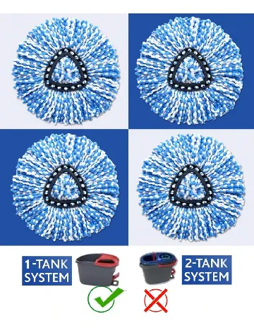 Laveta pentru mop SHEIN, albastru