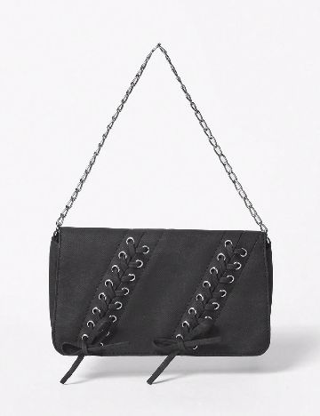 Geanta SHEIN, gri inchis