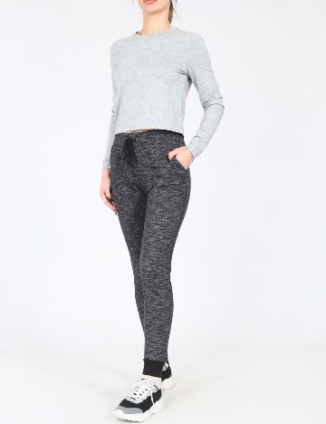 Pantaloni Bershka, gri
