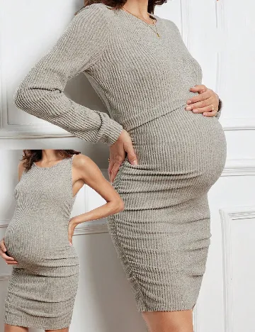 Compleu SHEIN Maternity, gri