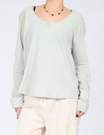 Bluza de pijama Massimo Dutti, verde