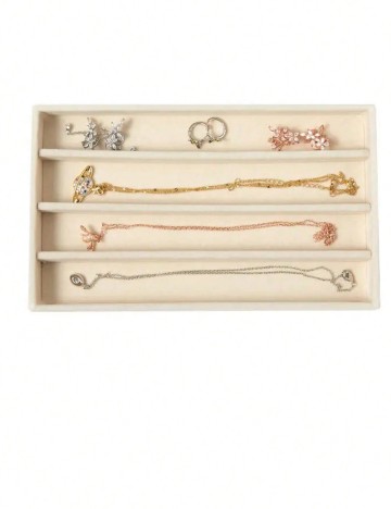 Cutie pentru bijuterii SHEIN, bej