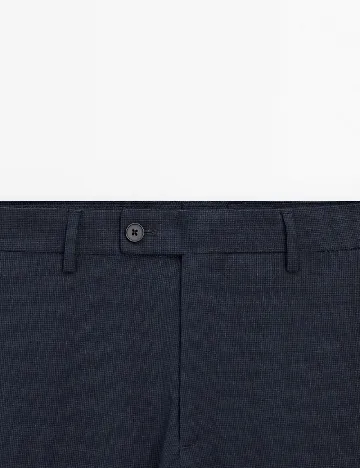 Pantaloni Massimo Dutti, bleumarin