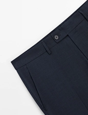 Pantaloni Massimo Dutti, bleumarin