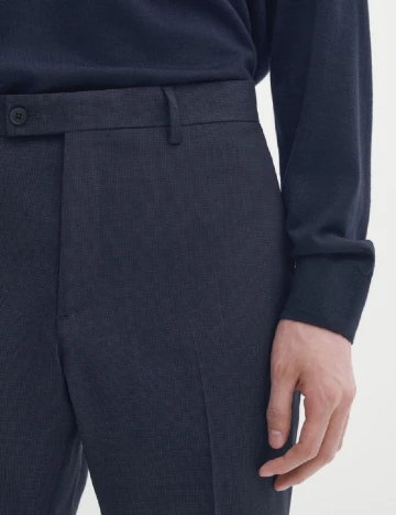 Pantaloni Massimo Dutti, bleumarin