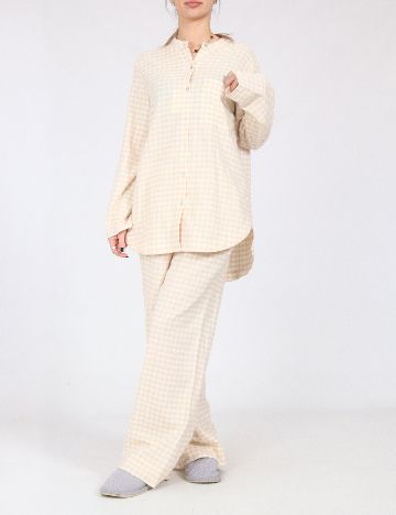 Camasa Oversize Massimo Dutti, crem