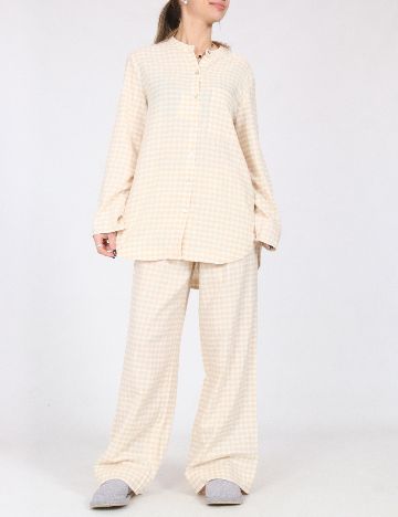 Camasa Oversize Massimo Dutti, crem