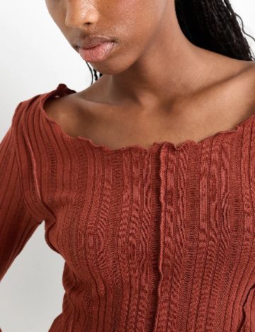 Bluza C&A, caramiziu