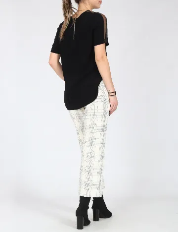 Pantaloni Zara, ecru