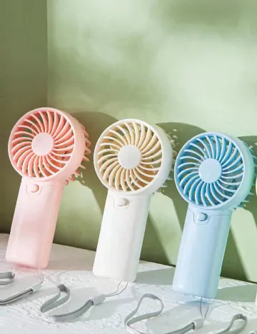 Ventilator portabil SHEIN, roz