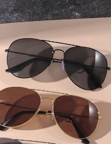 Ochelari de soare Shein Kids, negru