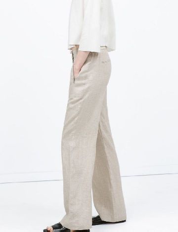 Pantaloni Zara, bej