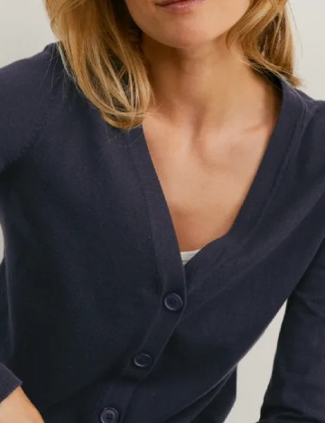 Cardigan C&A, bleumarin