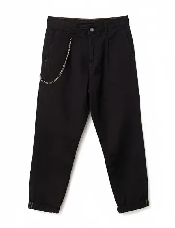 Pantaloni Bershka, negru