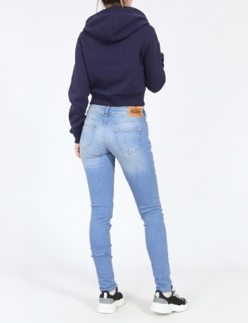 Hanorac Bershka, bleumarin