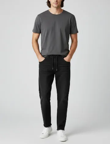 Pantaloni Bershka, negru