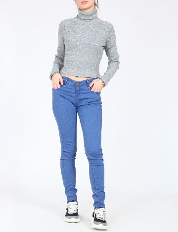 Blugi Bershka, albastru