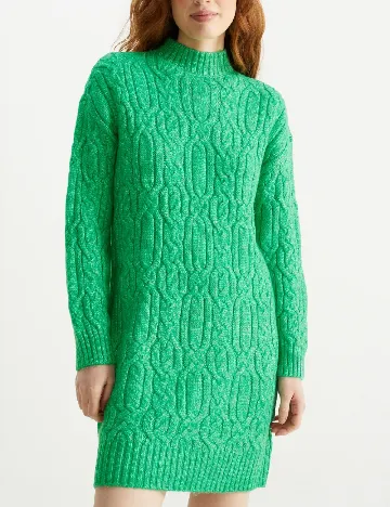 Rochie scurta C&A, verde