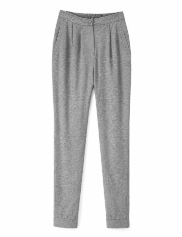 Pantaloni Bershka, gri