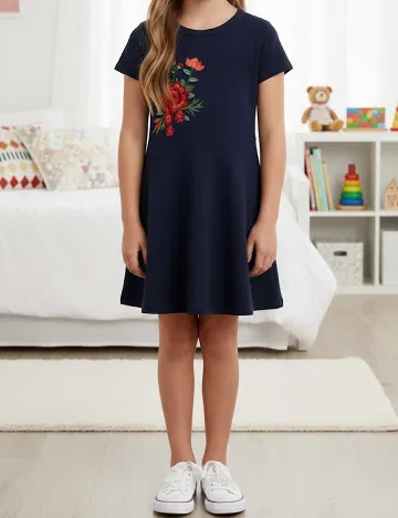 Rochie Zara, bleumarin inchis