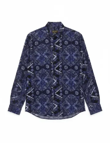 Camasa Zara, bleumarin