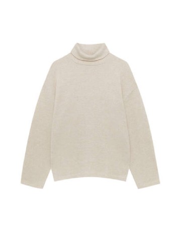 Bluza Pull&Bear, crem