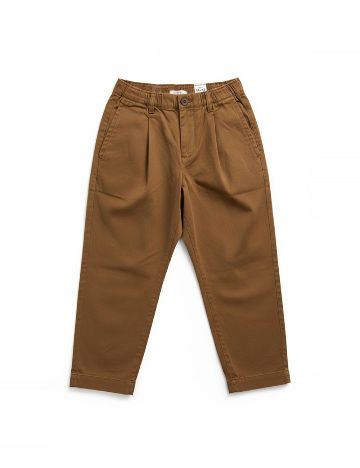 Pantaloni Zara, maro