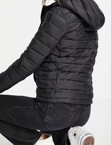 Geaca Pull&Bear, negru