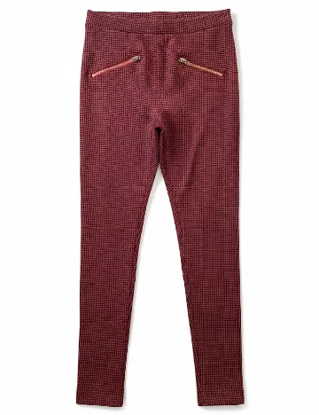 Pantaloni Zara, rosu