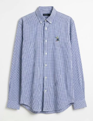 Camasa Zara, bleumarin