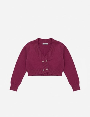 Cardigan Zara, magenta
