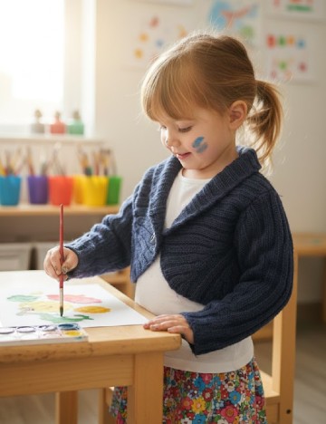 Bolero Zara, bleumarin