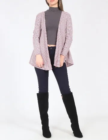 Cardigan Zara, pruna