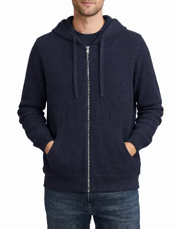 Hanorac Pull&Bear, bleumarin