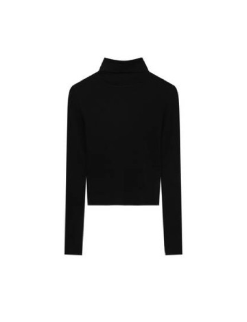 Bluza Pull&Bear, negru