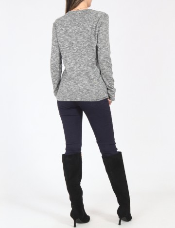 Bluza Pull&Bear, gri