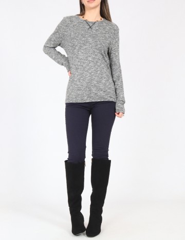 Bluza Pull&Bear, gri