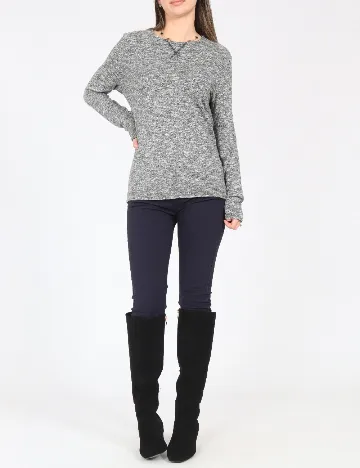 Bluza Pull&Bear, gri