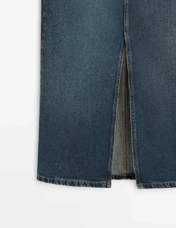 Fusta Massimo Dutti, albastru